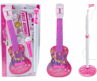 MalPlay Kytara s mikrofonem pro děti