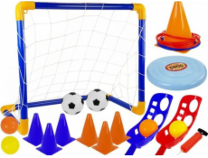 Lean Sport Sportovní hry Set dovednost fotbalový cíl Frisbee