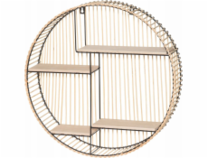 Ratanová nástěnná police, O 50 cm