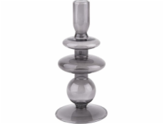 NoName Skleněný svícen na noze, ART, O 8,5 cm