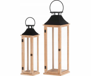 4Living Lucerny z jedlového dřeva TAHVO, 2 ks.