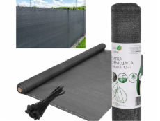 Saska Garden Stínící síť 140g/m2 1,5x10m tmavě šedá