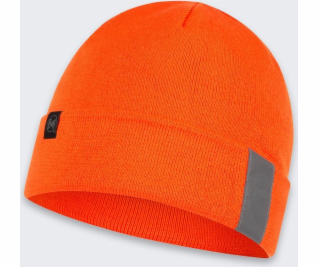 Buff Pletená čepice Safety v barvě polar fluorescenční or...