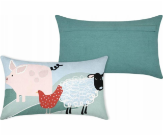 Beliani Dětský polštář TOM 100% bavlna, 30 x 50 cm