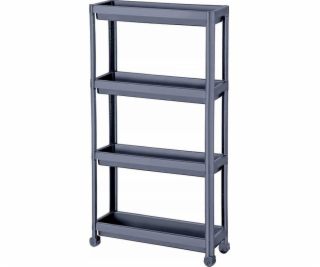 Katex Úzká police na kolečkách, 4 úrovně, Decobella, antr...