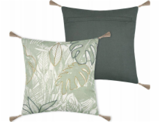Beliani Dekorativní polštář BOTANYS s třásněmi, 40 x 40 cm