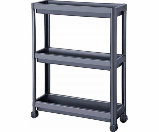 Katex Úzká police na kolečkách, 3 úrovně, Decobella, antr...