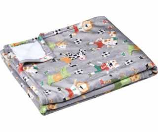 Mexen Fotbalová deka MARACANA pro miminka, 130 x 160 cm