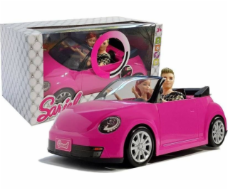 Lean Sport Panenky s autíčkem Coupe, zvuk a světla, 43 cm...