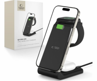 Tech-Protect Bezdrátová nabíječka QI15W-A36 3v1 pro Apple...