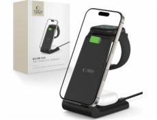 Tech-Protect Bezdrátová nabíječka QI15W-A36 3v1 pro Apple, černá