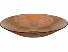 Home Styling Collection JANTAROVÁ žebrovaná mísa, O 30 cm