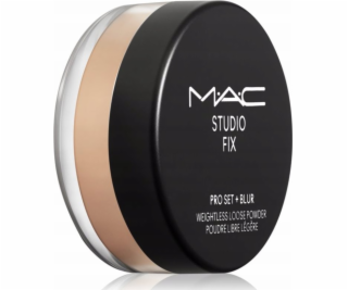 MAC STUDIO FIX PRO SET + BLUR BEZVÁŽNÝ sypký PRÁŠEK STŘED...