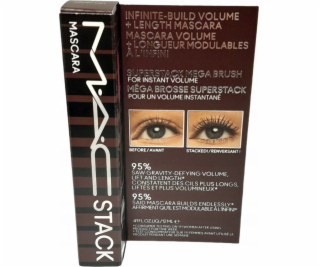 MAC Řasenka MACSTACK Mega Brush Hnědá 12 ml