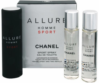 Chanel Allure Homme Sport EdT 3x20 ml Pro muže plnitelný ...