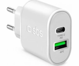 SBS Mobile Mobilní nabíječka SBS 1x USB-A 1x USB-C (JAB-7...