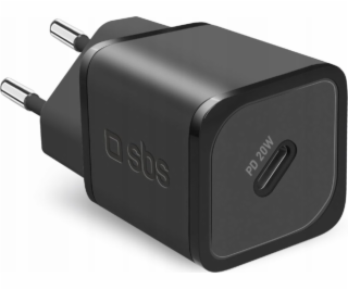 SBS Mobile Mobilní nabíječka SBS PD 20W USB-C GaN černá