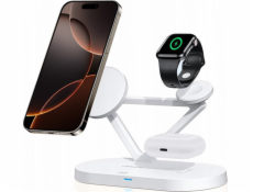 Tech-Protect bezdrátová nabíječka A41 3v1 QI15W, bílá