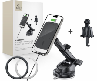 Tech-Protect Bezdrátová nabíječka MM15W-V9 s magnetickým ...