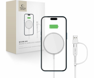 Tech-Protect Bezdrátová nabíječka QI15W-A44 s magnetem MA...