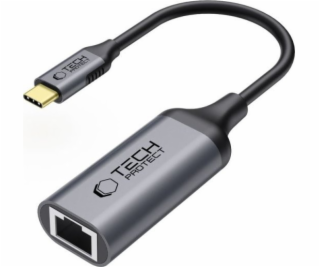 Tech-Protect Adaptér Ultraboost, typ C, Ethernet, RJ45, 1...