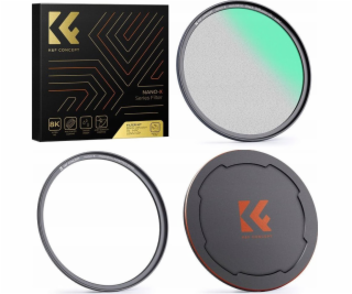 Sada 3v1 černý difúzní filtr 1/4 magnetický kroužkový uzá...