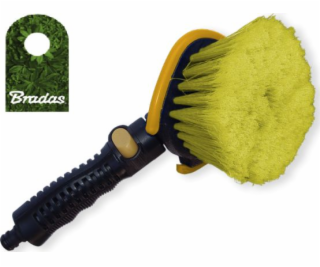 Bradas kulatý kartáč na mytí aut s přípojkou vody a spína...