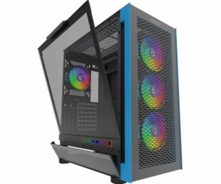AQIRYS Počítačová skříň SARGAS černá