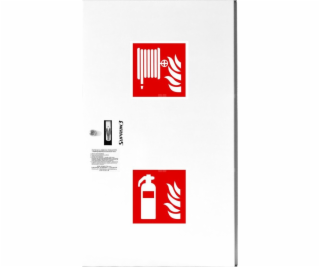 SUPRON Závěsný hydrant DN52 s košem, 850x500x200, s prost...