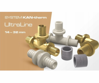 KAN-therm Mosazné T-kusy GW ultraLINE - 25 Rp1/2KAN-THERM
