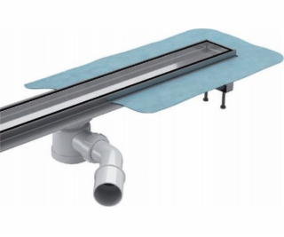 Wiper MODRÁ lineární drenáž s mřížkou pro napouštění, dél...