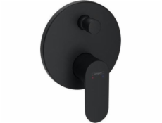 Hansgrohe Rebris S - Páková vanová baterie, pod omítku pro iBox universal; černá matná