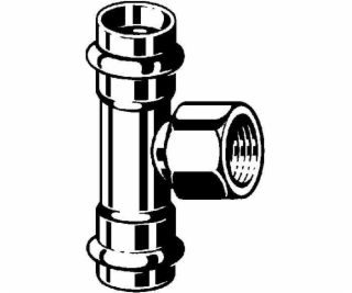 Viega T-kus s ocelovým / pozinkovaným SC 42 X 3/4 X 42, s...