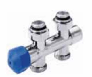 Kombinovaný termostatický ventil pravý-levý DN15 rovný le...