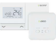 Salus E901RF - Bezdrátový, elektronický regulátor teploty - týdenní, ENGO.+ BON (DWZ)