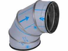 ALNOR Segmentové koleno odolné vůči kyselinám s těsněním 250/90^