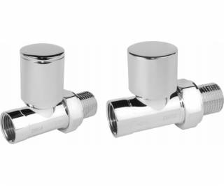 Ferro Dekorativní radiátorová sada, rovná, chrom