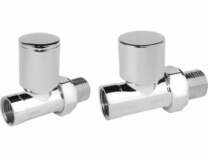 Ferro Dekorativní radiátorová sada, rovná, chrom