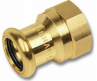 SANHA Přechodová objímka PxGW 28x3/4 Press