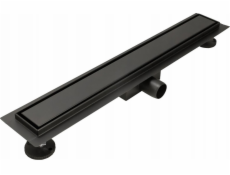 DUO lineární odtok pro instalaci 2v1 matná černá - 600