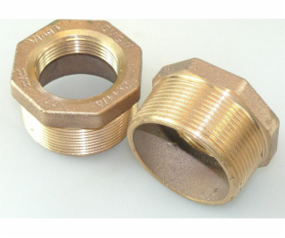 Viega Redukční prvek 2 x 1 1/4 bronz / lesklýTrubková spojka