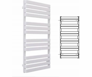 Terma Radiátor RED COTONN 1110/500 \ RAL 9016, podlahový ...