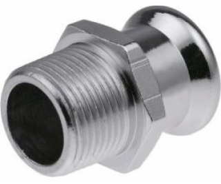 KAN-therm konektor 88,9xR3 s vnějším závitem Steel Press ...