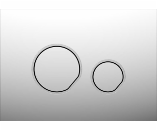 CEDO splachovací tlačítko 2v1 pro 1- a 2-řadé armatury, d...