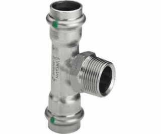 Viega T-kus SC 28 x 3/4 x 28 nerezová ocel - rez / lesklá...