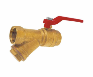 Ferro Kulový ventil na vodu s 3/4 úhlovým filtrem KZF2