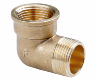 Ferro Koleno s vnitřním závitem 6/4 mosaz - K14Z