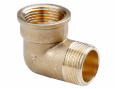 Ferro Koleno s vnitřním závitem 6/4 mosaz - K14Z
