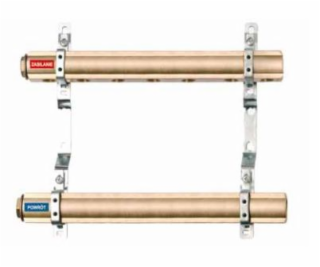 Red Rozdělovač z červené mosazi RP 11cestný 1” R022801010