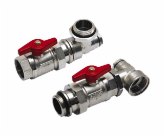 KAN-therm Set úhelník G1xG1 kompletní sada ventilů se šro...